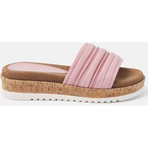 Lazamani  Slippers Dames  Roze  Leer