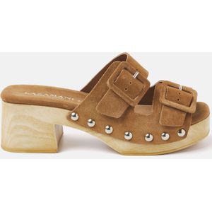 Lazamani Dames Clogs 31.227 Cuoio