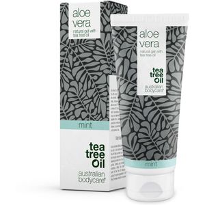 Puur Aloë Vera gel met Tea Tree Olie - Aftersun bij zonnebrand en geïrriteerde huid