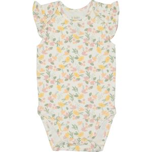 Baby romper mouwloos ruffle maat 50/56 - 98/104