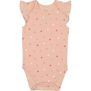 Baby romper mouwloos ruffle maat 50/56 - 98/104