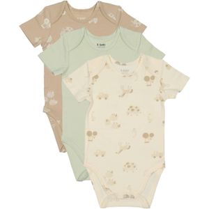 Rompertjes - Korte Mouw - Wit