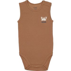 Baby romper mouwloos rib maat 50/56 - 98/104