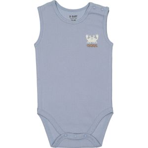 Baby romper mouwloos rib maat 50/56 - 98/104