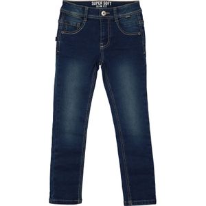Jog jeans donkerblauw maat 134 t/m 140