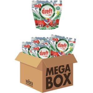 Dreft Platinum Plus all-in-1 citroen vaatwastabletten megabox 66 stuks