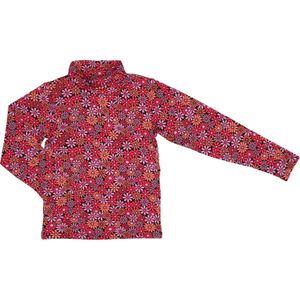 Meisjes shirt lange mouw bloemen maat 86/92 – 134/140