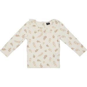 Baby T-shirt overslag lange mouw maat 50 - 68