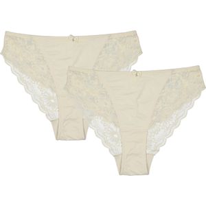 wiBRA slips met kant 2-pack maat L - XXL