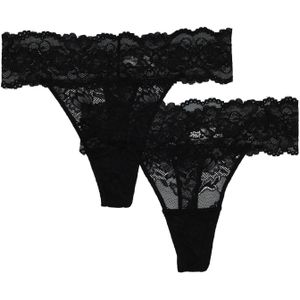 wiBRA strings met kant 2-pack maat L - XL