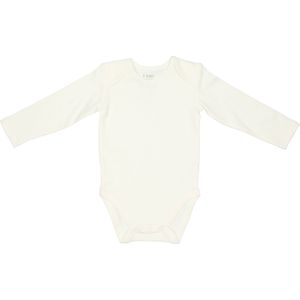 Baby romper lange mouw maat 50/56 - 98/104 - sneeuw wit