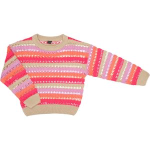 Meisjes gebreide trui maat 92 – 134/140