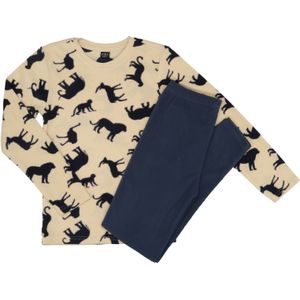 Jongens pyjama dierenprint maat 92/98 - 128/134