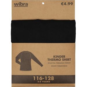Kinder thermoshirt maat 98/110 - 152/164