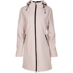 Jas softshell beige - plus size