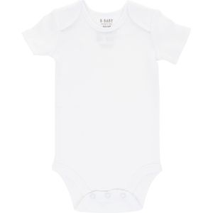 Baby romper mouwloos wit maat 50/56 - 98/104