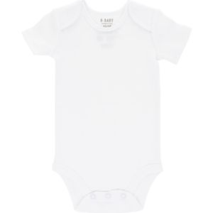 Baby romper korte mouw maat 50/56 - 98/104 - wit