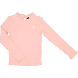 Meisjes shirt rib maat 86/92 – 134/140
