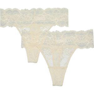 wiBRA strings met kant 2-pack maat L - XL