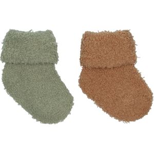 Baby sokken fluffy 2 paar maat 50/56 – 86/92