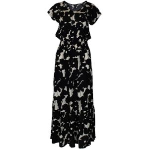 Jurk viscose print