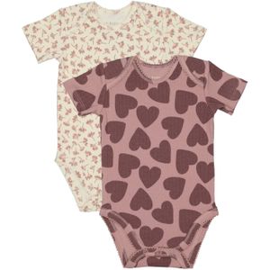 Baby romper korte mouw maat 50/56 - 98/104
