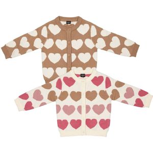 Newborn vest hartjes maat 50 – 68