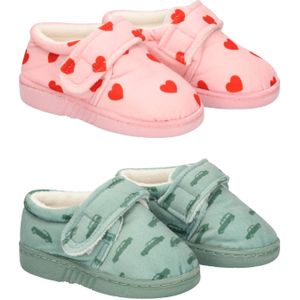 Kinder pantoffels print maat 22/23 – 28/29