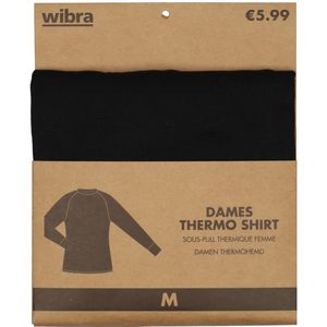 Dames thermoshirt lange mouw maat S - XL