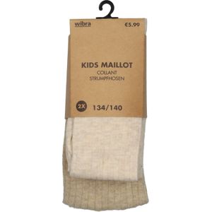 Meisjes maillots rib 2 stuks 86/92 – 146/152