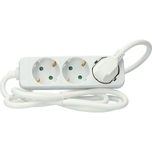 Zwart Buitenstopcontacten Schuko Buiten 3 voudig kopen