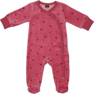 Baby boxpakje velours maat 50/56 - 62/68