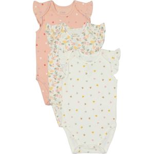 Baby romper mouwloos ruffle maat 50/56 - 98/104