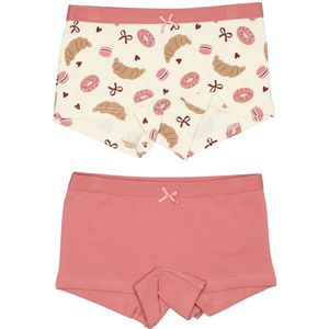 Meisjes boxer 2 stuks maat 92/98 - 128/134