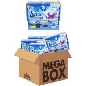 Lenor wasmiddel pods All-in-1 Sea Breeze megabox 64 pods