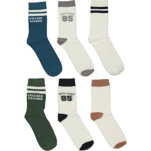 Jongens sokken 3 paar maat 19/22 - 35/38