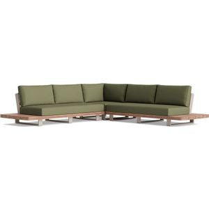 Loungeset Fitz Roy 7 personen Teak 10005  7 Personen 339x339x75 cm