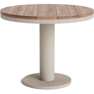 Tuintafel Oslo Teak 20005 Rond 4 Personen 90x90x73 cm