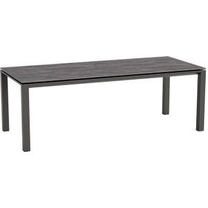 Tuintafel Concept lava 210x90 Keramiek 10014 Rechthoekig 6 Personen 90x210x75 cm