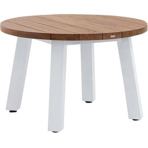 Tuintafel Texas ø120cm Teak Robuust Rond 5 Personen 120x120x73 cm