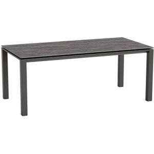 Tuintafel Concept 180x90cm Keramiek 10014 Rechthoekig 6 Personen 90x180x75 cm