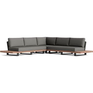 Loungeset Fitz Roy Teak Robuust  7 Personen 339x339x75 cm