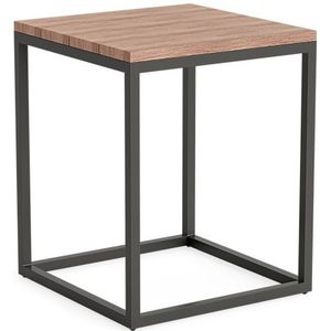Bijzettafel Gili 40cm Teak Robuust Square  33x33x41 cm