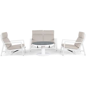 Loungeset Laguna 4 personen Keramiek 10011 N.A. 4 Personen 140x282x85 cm