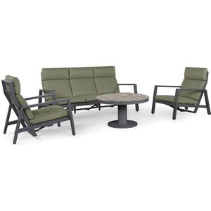 Loungeset Laguna 5 personen Keramiek Sandstone N.A. 5 Personen 185x282x85 cm