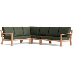 Loungeset Timber 6 personen N.A. 10015  6 Personen 221x279x73 cm