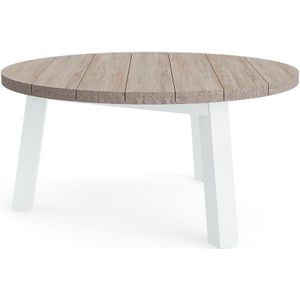 Tuintafel Texas ø150cm Teak 10006 Rond 6 Personen 150x150x78 cm