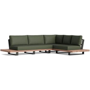 Loungeset Fitz Roy 4 personen Teak 10005  5 Personen 257x340x75 cm