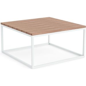 Bijzettafel Gili 30cm Teak Robuust Square  59x59x31 cm