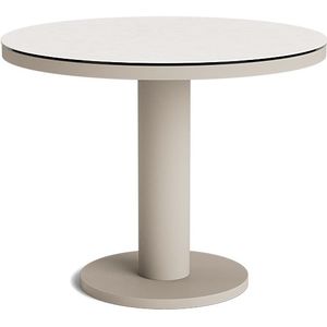 Tuintafel Oslo ø90cm Keramiek 10021 Rond 4 Personen 90x90x73 cm
